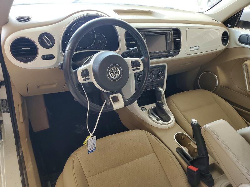 2019 Volkswagen Beetle VIN 3VWJD7AT4KM708209 COPART salvage auction — FRONT END, Tx - Salvage Vehicle Title, sold $3,050 on 2026-07-31 (photo 8)