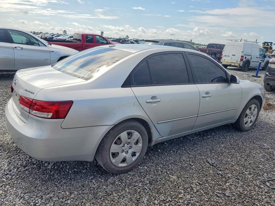 2008 Hyundai Sonata VIN 5NPET46C98H400403 COPART salvage auction — MECHANICAL, LA - CERTIFICATE OF TITLE, sold $250 on 2026-07-27 (photo 3)