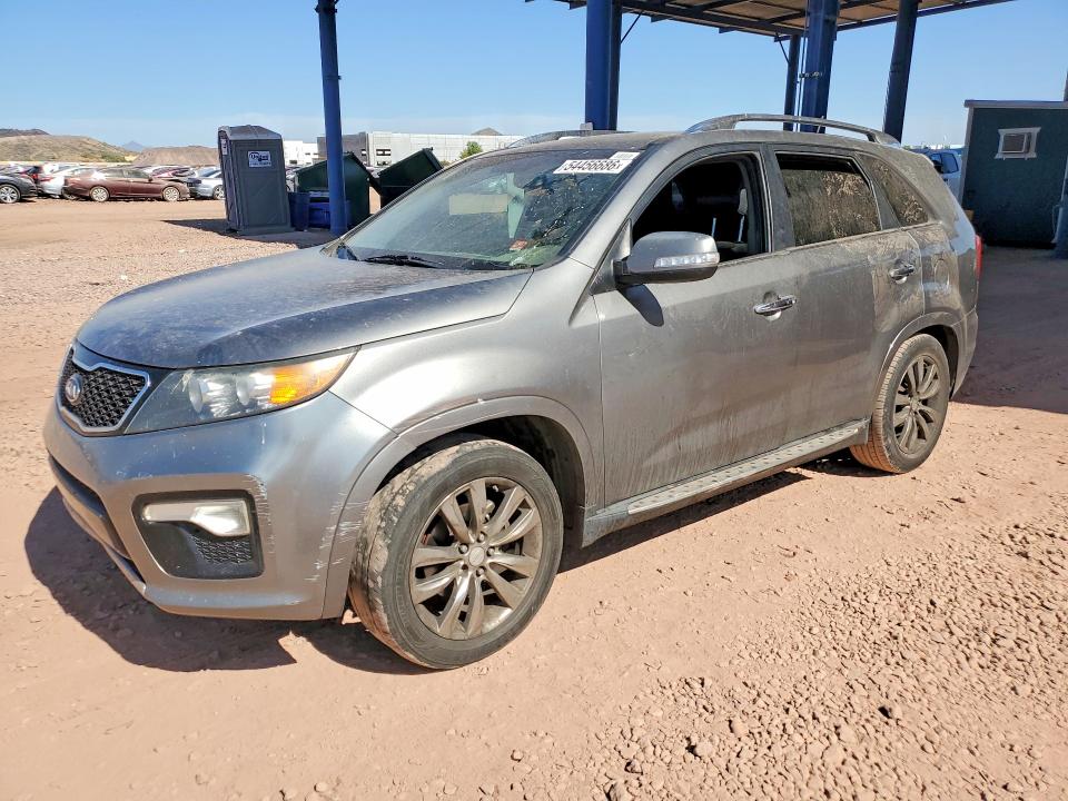 2013 Kia Sorento VIN 5XYKW4A23DG347482 COPART salvage auction — MINOR DENT/SCRATCHES, Az - Certificate Of Title, sold $1,050 on 2026-07-07 (photo 1)