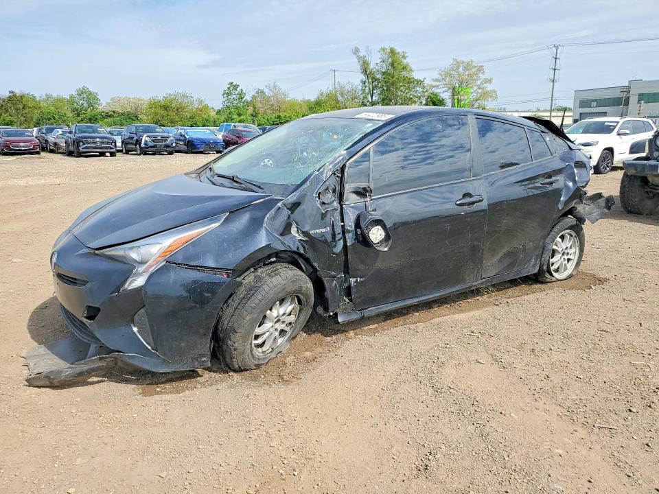 2016 Toyota Prius VIN JTDKBRFU8G3007451 COPART salvage auction — REAR END, Il - Salvage Certificate, sold $750 on 2026-07-08 (photo 1)