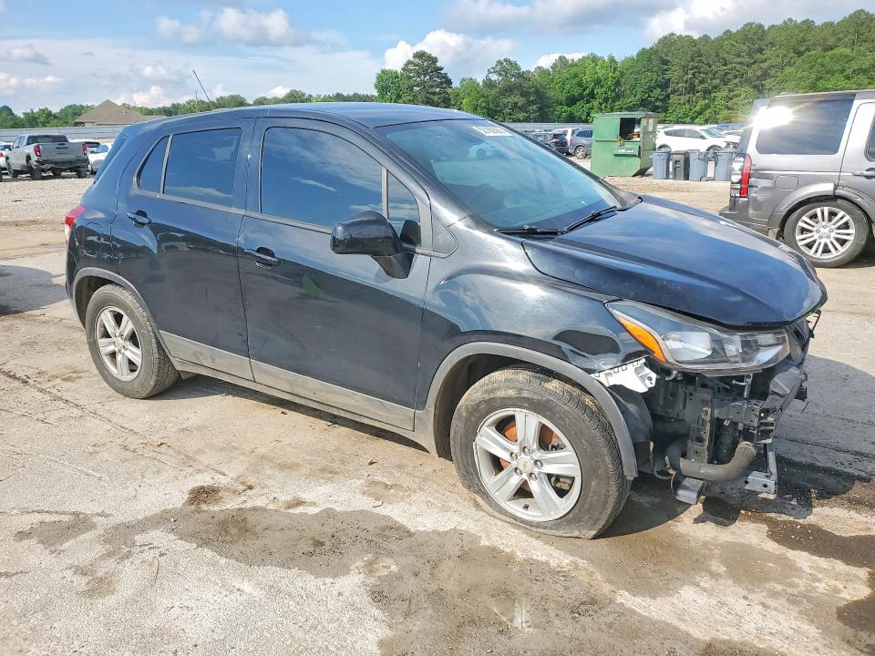 2020 Chevrolet Trax VIN KL7CJKSB7LB328252 COPART salvage auction — FRONT END, MS - CERTIFICATE OF TITLE, sold $1,400 on 2026-07-14 (photo 4)
