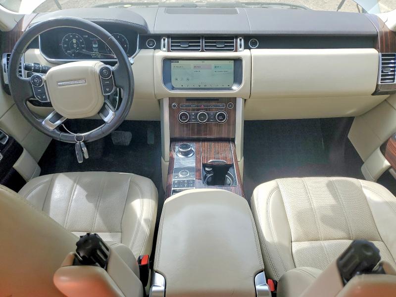 2017 Land rover RANGE ROVER VIN SALGS2FV2HA357461 COPART salvage auction — WATER/FLOOD, Mi - Cert Of Title-Flood Vehicle, sold $8,400 on 2026-07-22 (photo 8)