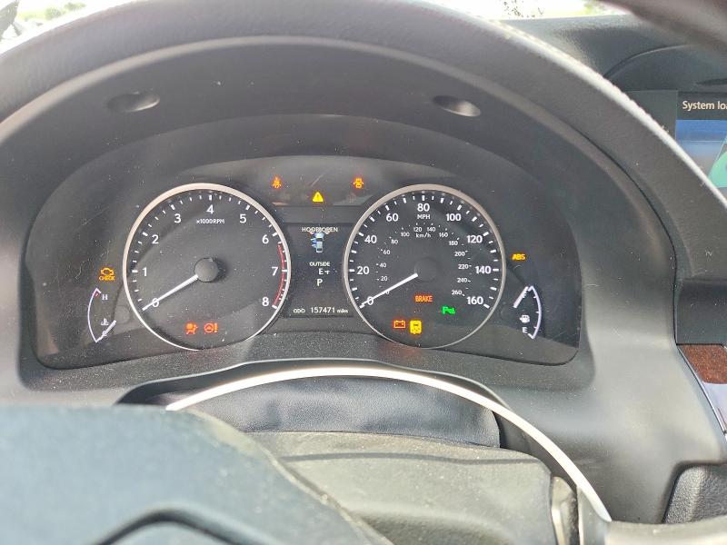 2013 Lexus VIN JTHBK1GG1D2061782 COPART salvage auction — FRONT END, Il - Salvage Certificate, sold $1,100 on 2026-07-13 (photo 9)