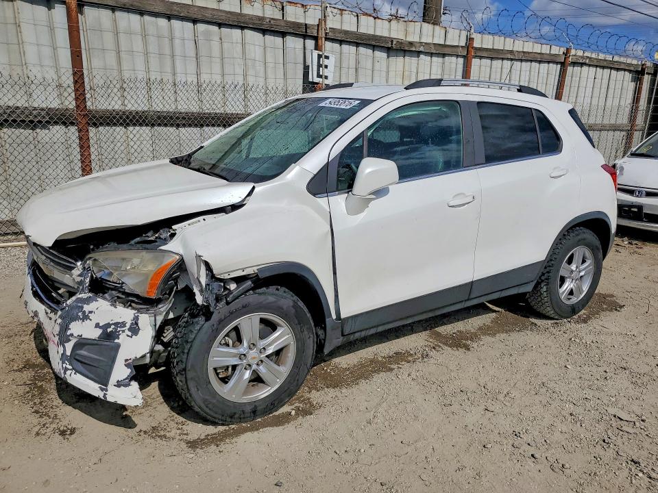 2015 Chevrolet Trax VIN KL7CJLSB5FB218312 COPART salvage auction — FRONT END, Ca - Salvage Certificate, sold $275 on 2026-07-09 (photo 1)