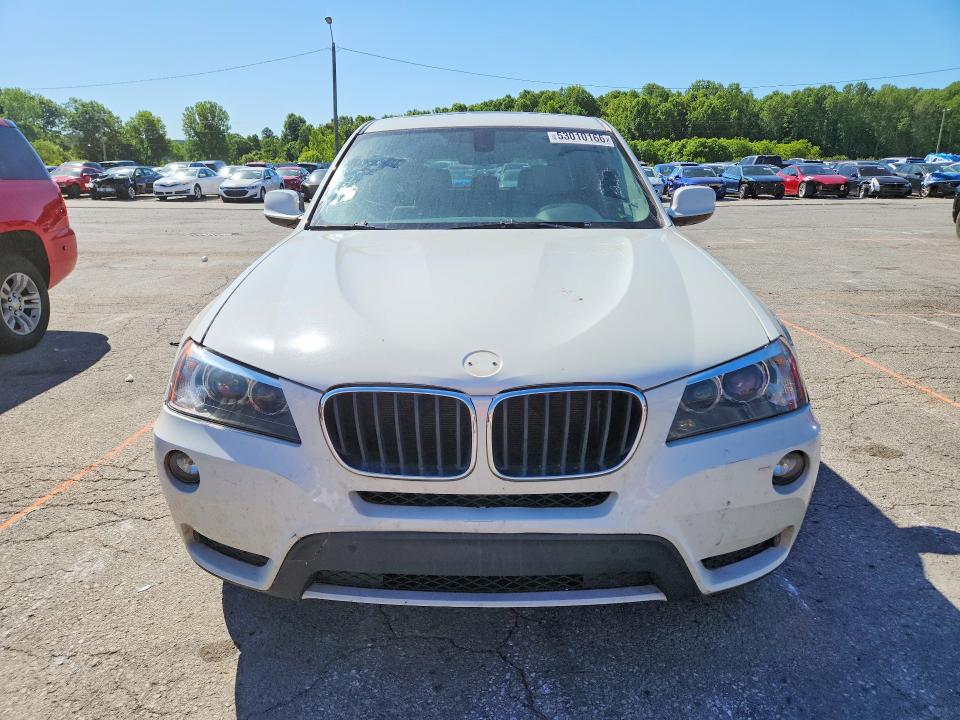 2013 BMW X3 VIN 5UXWX9C54D0A08384 COPART salvage auction — REAR END, In - Certificate Of Title (P), sold $2,350 on 2026-07-11 (photo 5)
