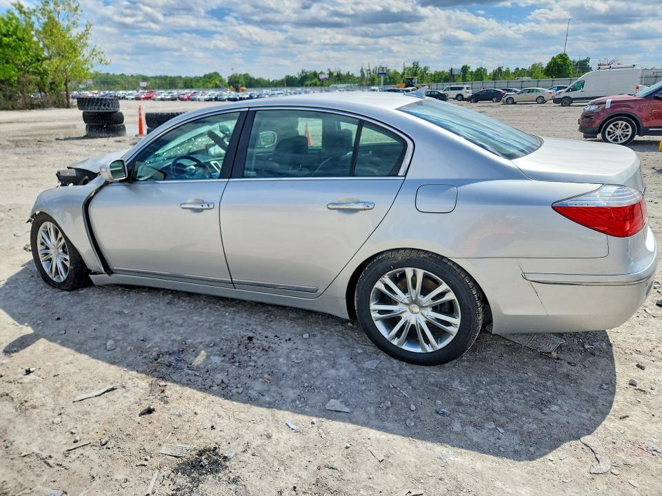 2009 Hyundai Genesis VIN KMHGC46F29U062798 COPART salvage auction — UNDERCARRIAGE, Il - Salvage Certificate, sold $400 on 2026-07-06 (photo 2)