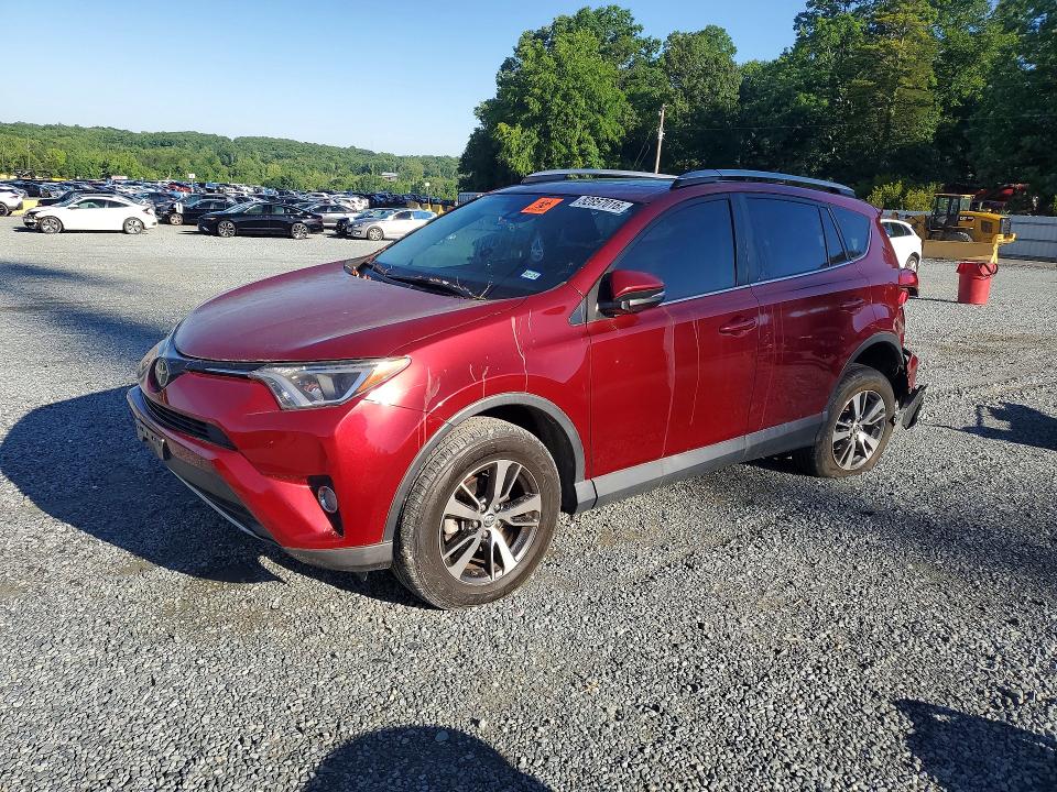 2018 Toyota VIN 2T3WFREV1JW498174 COPART salvage auction — REAR END, Nc - Salvage Certificate Of Title, sold $7,600 on 2026-07-02 (photo 1)