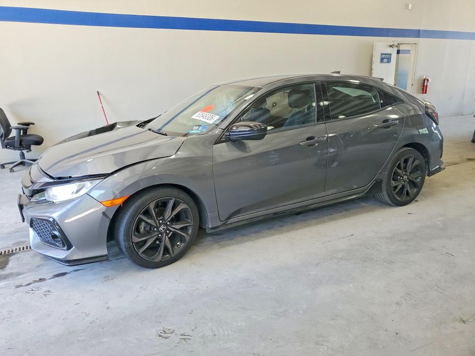 2017 Honda Civic VIN SHHFK7H47HU204973 COPART salvage auction — FRONT END, Salvage Title, sold $2,200 on 2026-07-31 (photo 1)
