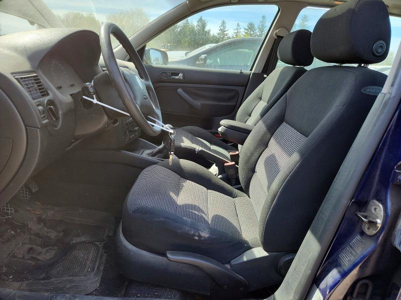 2003 Volkswagen Golf VIN 9BWGP21J734064715 COPART salvage auction — FRONT END, On - Permit No Brand - Unfit, sold $1,300 on 2026-07-09 (photo 7)