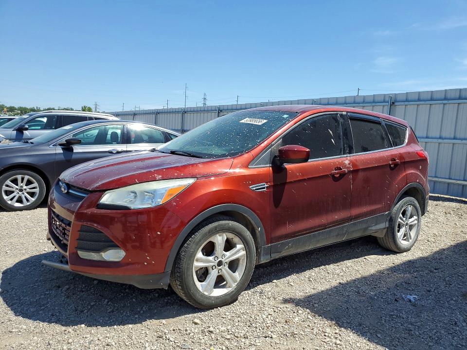 2014 Ford Escape VIN 1FMCU9G9XEUA62897 COPART salvage auction — FRONT END, Ia - Cert Of Title-Salvage Title, sold $80 on 2026-07-22 (photo 1)