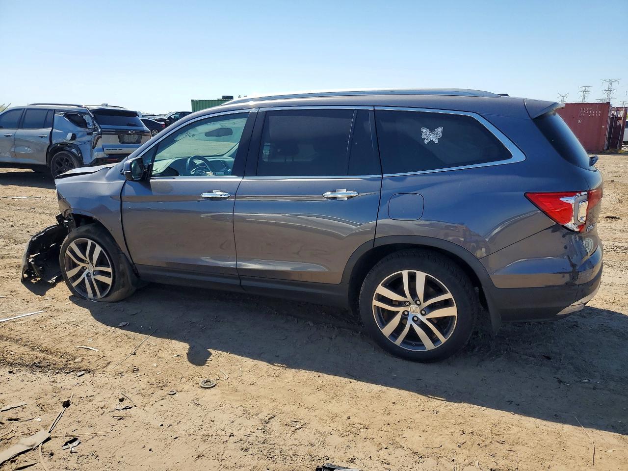2018 Honda Pilot VIN 5FNYF6H96JB064215 COPART salvage auction — Front End, IL - SALVAGE CERTIFICATE, sold $3,900 on 2026-07-02 (photo 2)