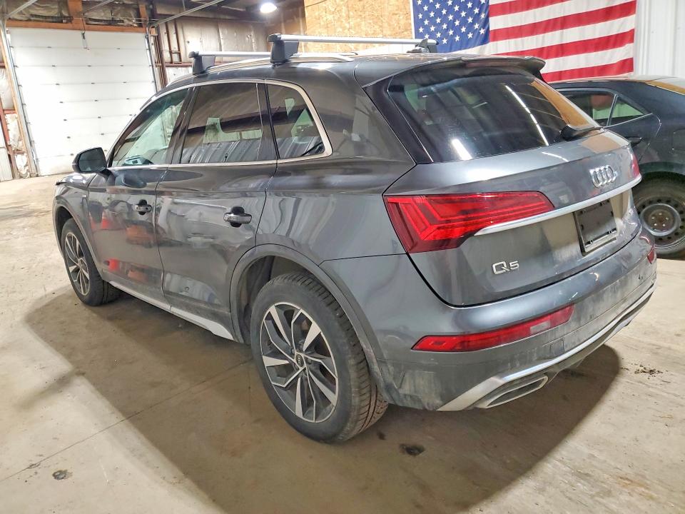 2022 Audi Q5 VIN WA1GAAFY5N2017378 COPART salvage auction — FRONT END, Id - Salvage Certificate Of Title, sold $2,600 on 2026-07-28 (photo 2)