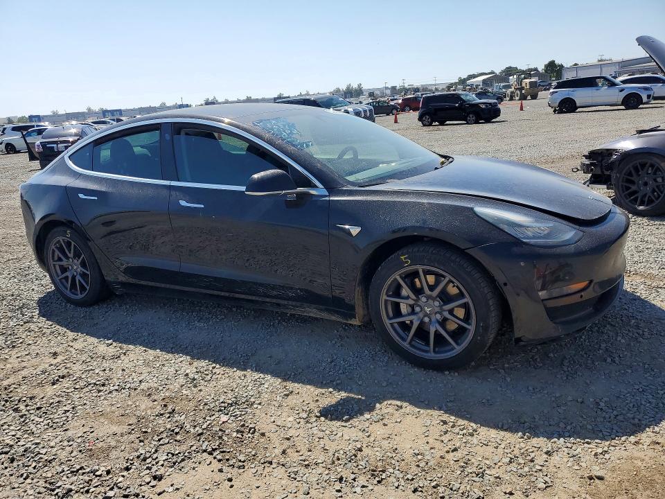 2019 Tesla Model 3 VIN 5YJ3E1EA5KF410156 COPART salvage auction — REAR END, Ca - Salvage Certificate, sold $3,050 on 2026-07-14 (photo 4)