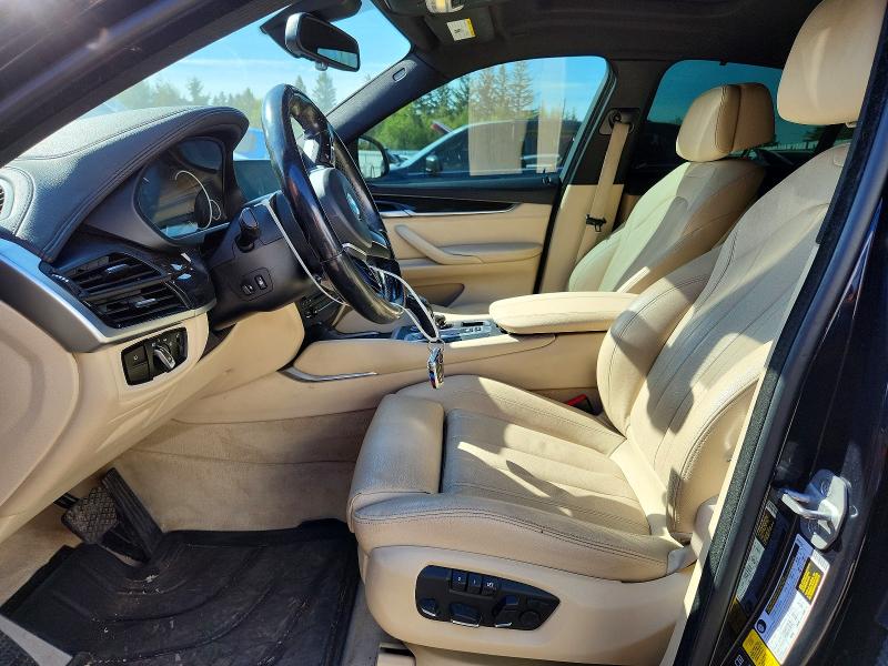 2017 BMW X6 VIN 5UXKU2C54H0N85210 COPART salvage auction — REAR END, On - Permit No Brand - Unfit, sold $9,000 on 2026-07-07 (photo 7)