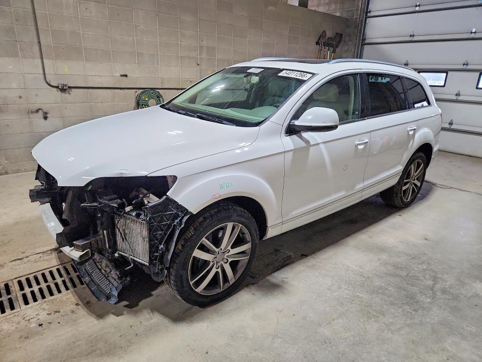 2011 Audi Q7 VIN WA1LMAFE6BD005509 COPART salvage auction — FRONT END, MN - CERT OF TITLE-SALVAGE, sold $1,200 on 2026-07-16 (photo 1)
