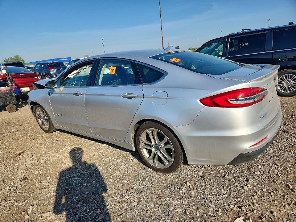 2019 Ford Fusion VIN 3FA6P0RU6KR259323 COPART salvage auction — FRONT END, MI - CERTIFICATE OF TITLE, sold $650 on 2026-07-02 (photo 2)