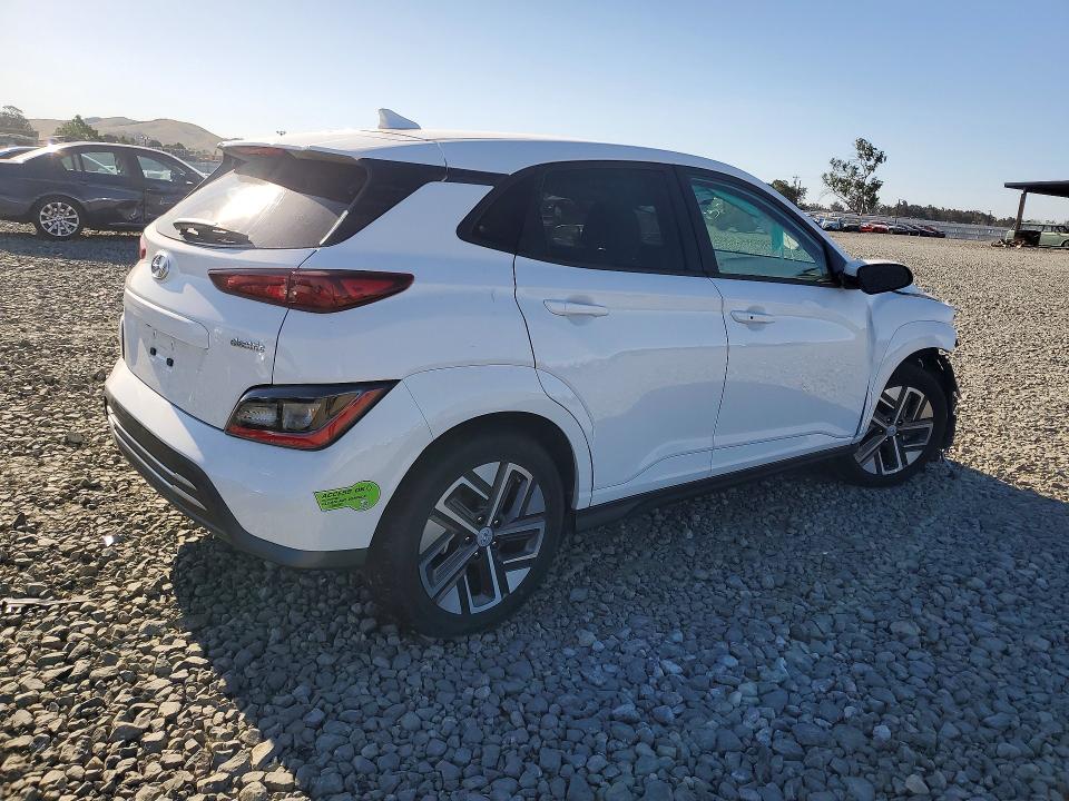 2023 Hyundai Kona VIN KM8K23AG9PU169321 COPART salvage auction — FRONT END, Ca - Salvage Certificate, sold $2,650 on 2026-07-02 (photo 3)