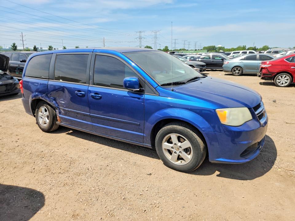 2011 Dodge Grand caravan VIN 2D4RN3DGXBR674265 COPART salvage auction — SIDE, Wv - Salvage Certificate, sold $1,100 on 2026-07-09 (photo 4)