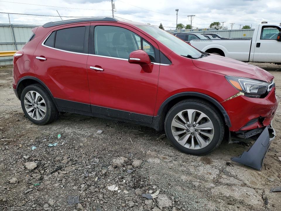 2017 Buick . VIN KL4CJASB3HB126670 COPART salvage auction — FRONT END, In - Cert Of Title-Salvage Title, sold $1,250 on 2026-07-06 (photo 4)