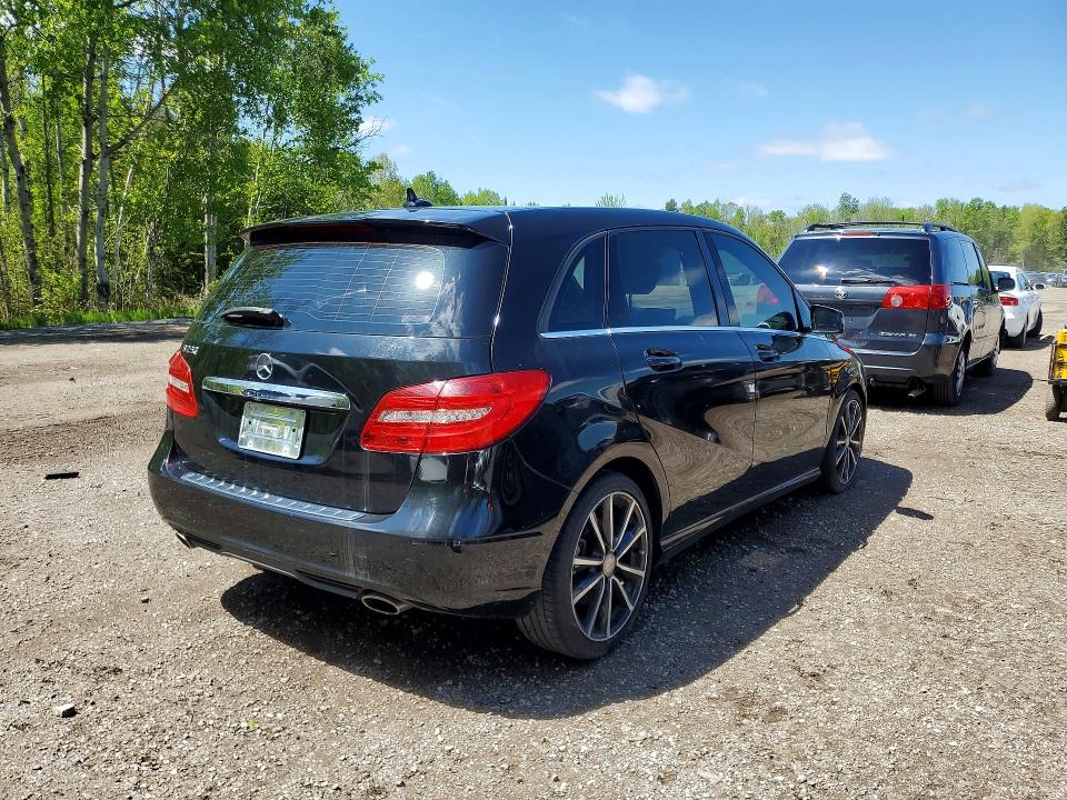 2014 Mercedes-benz VIN WDDMH4EB6EJ198263 COPART salvage auction — NORMAL WEAR, On - Permit No Brand - Unfit, sold $2,650 on 2026-08-11 (photo 3)