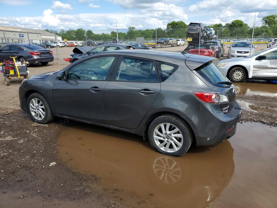 2013 Mazda VIN JM1BL1LP0D1821954 COPART salvage auction — FRONT END, Pa - Certificate Of Salvage, sold $550 on 2026-07-06 (photo 2)