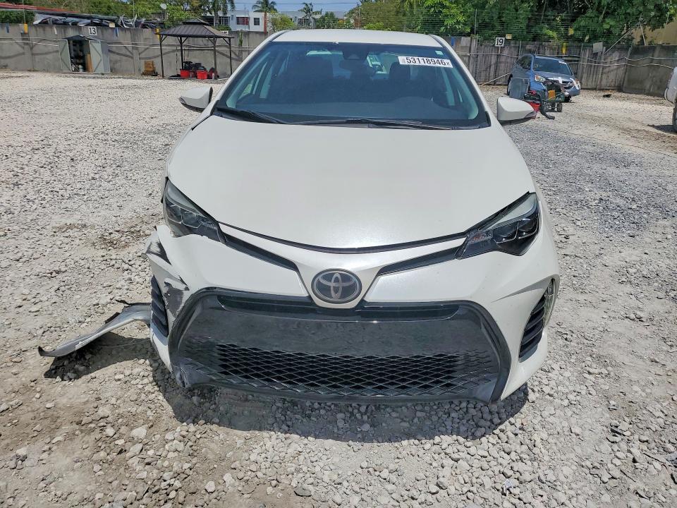 2018 Toyota Corolla VIN 5YFBURHEXJP780520 COPART salvage auction — FRONT END, Fl - Cert Of Title Slvg Rebuildable, sold $500 on 2026-07-27 (photo 5)