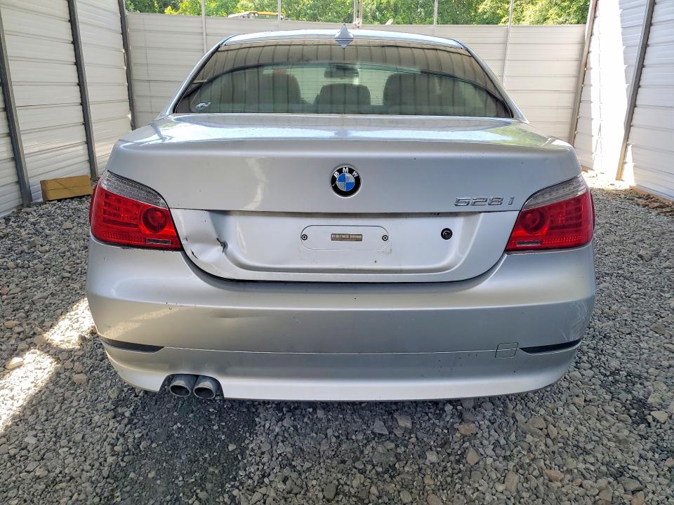 2008 BMW 5 series VIN WBANU535X8CT11957 COPART salvage auction — MECHANICAL, Sc - Cert Of Title-Salvage, sold $175 on 2026-07-14 (photo 6)