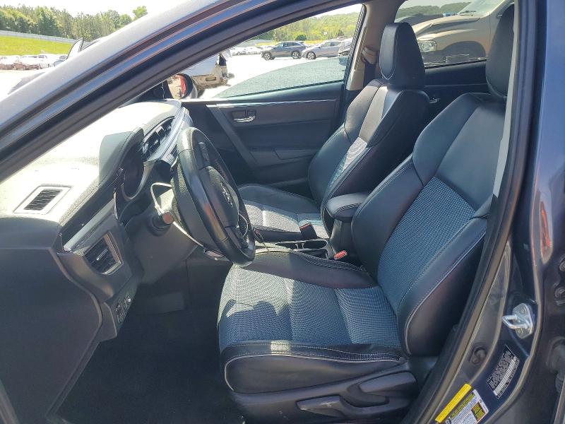 2015 Toyota Corolla VIN 5YFBURHE6FP313344 COPART salvage auction — FRONT END, Nc - Salvage Certificate Of Title, sold $3,200 on 2026-07-09 (photo 7)
