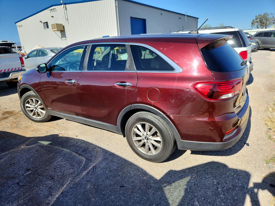 2019 Kia Sorento VIN 5XYPGDA39KG497704 COPART salvage auction — FRONT END, Id - Salvage Certificate Of Title, sold $2,400 on 2026-07-17 (photo 2)