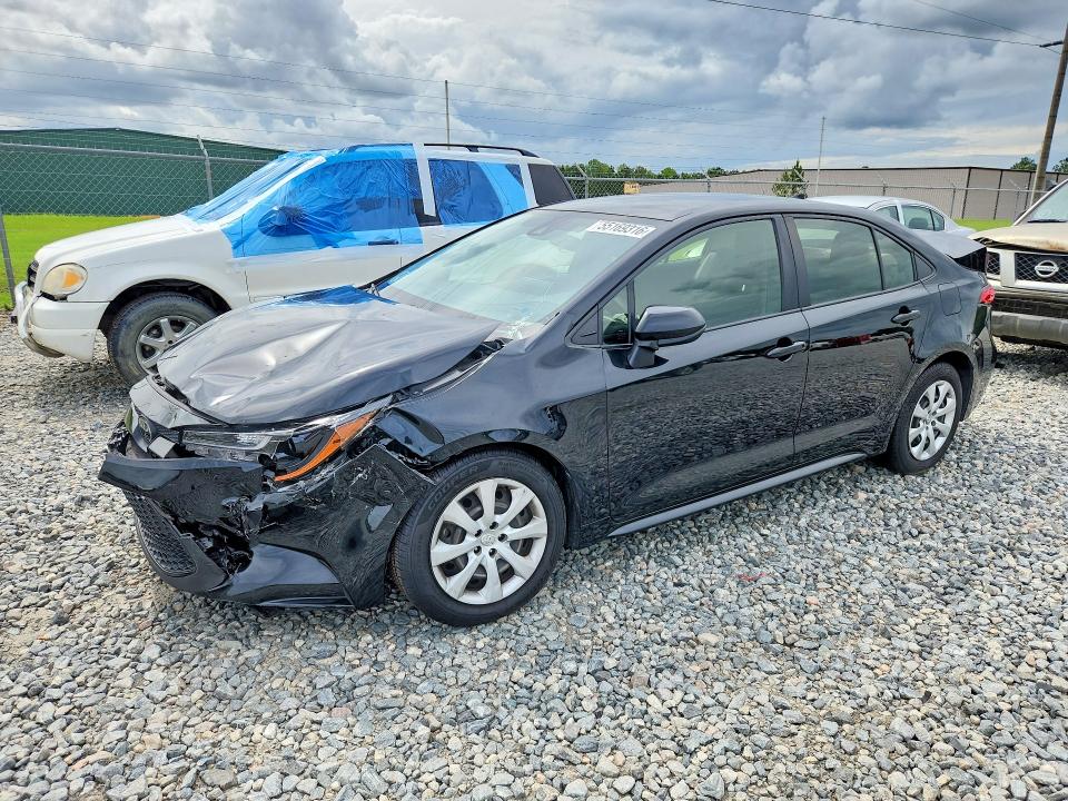 2022 Toyota Corolla VIN JTDEPMAEXNJ211274 COPART salvage auction — FRONT END, Ga - Cert Of Title-Salvage, sold $2,500 on 2026-07-14 (photo 1)