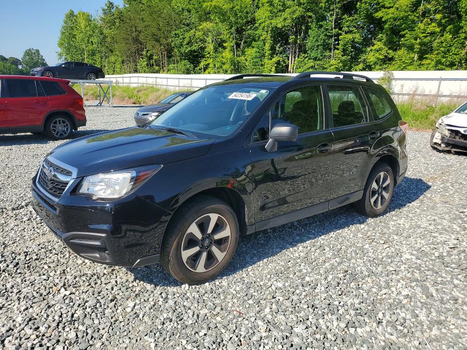 2018 Subaru Forester VIN JF2SJABC9JH615699 COPART salvage auction — MINOR DENT/SCRATCHES, NC - SALVAGE CERTIFICATE OF TITLE, sold $5,800 on 2026-07-29 (photo 1)