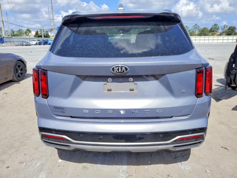 2021 Kia Sorento VIN 5XYRL4LC9MG054201 COPART salvage auction — FRONT END, Fl - Cert Of Title Slvg Rebuildable, sold $2,100 on 2026-07-24 (photo 6)