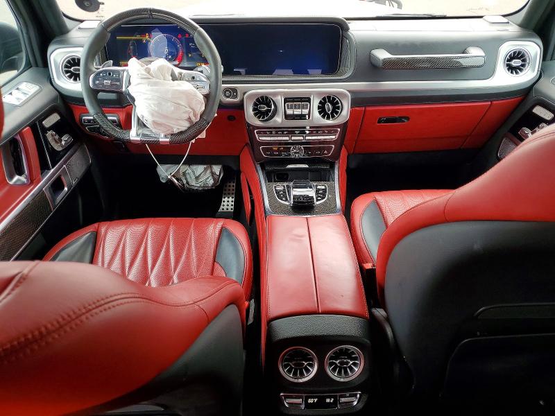 2021 Mercedes-benz G-klasse VIN W1NYC7HJ9MX405280 COPART salvage auction — FRONT END, Ca - Salvage Certificate, sold $75,500 on 2026-08-10 (photo 8)