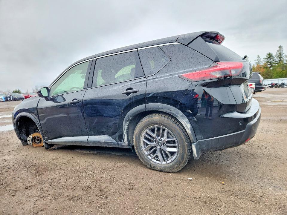2025 Nissan Rogue VIN JN8BT3AB2SW413625 COPART salvage auction — SIDE, ON - PERMIT NO BRAND - UNFIT, sold $12,700 on 2026-07-07 (photo 2)