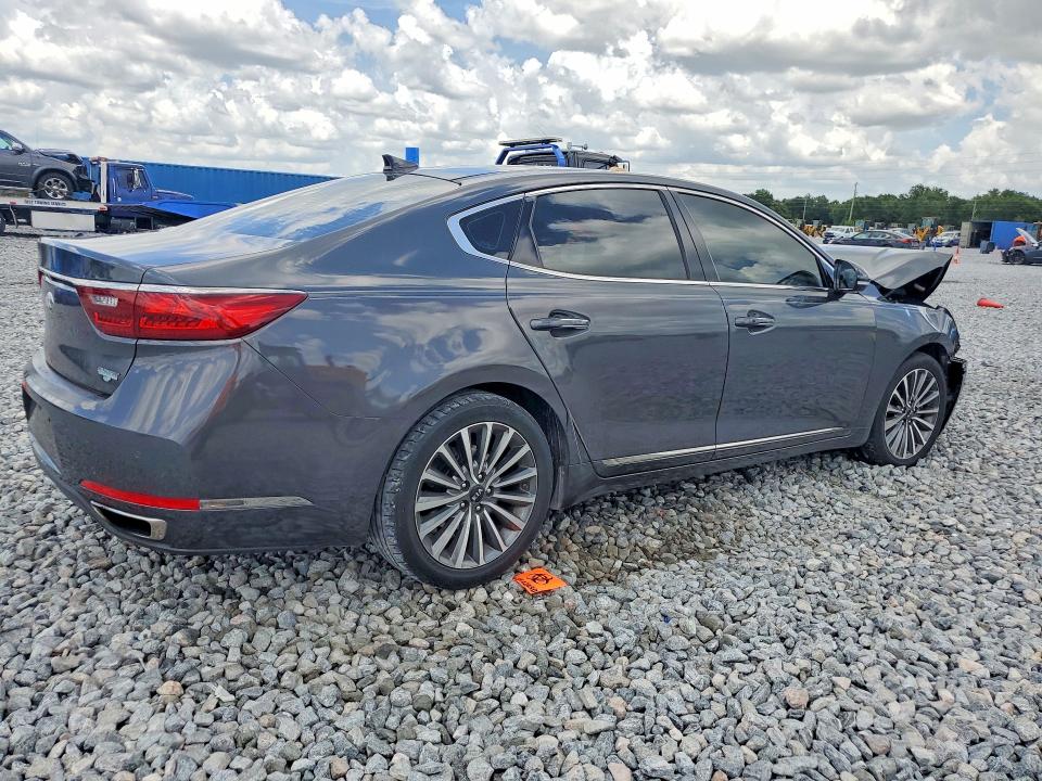 2017 Kia Cadenza VIN KNALC4J13H5090792 COPART salvage auction — FRONT END, Fl - Cert Of Title Slvg Rebuildable, sold $1,750 on 2026-07-17 (photo 3)