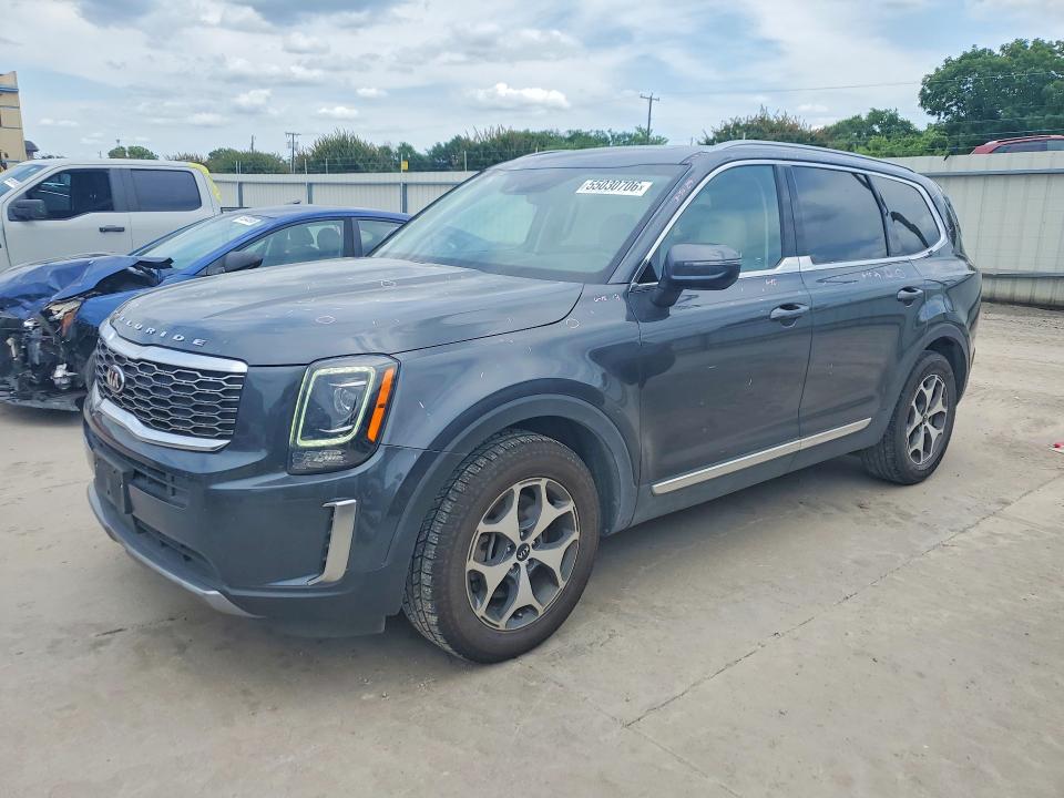 2021 Kia Telluride VIN 5XYP34HC9MG149468 COPART salvage auction — HAIL, Tx - Salvage Vehicle Title, sold $1,600 on 2026-07-30 (photo 1)