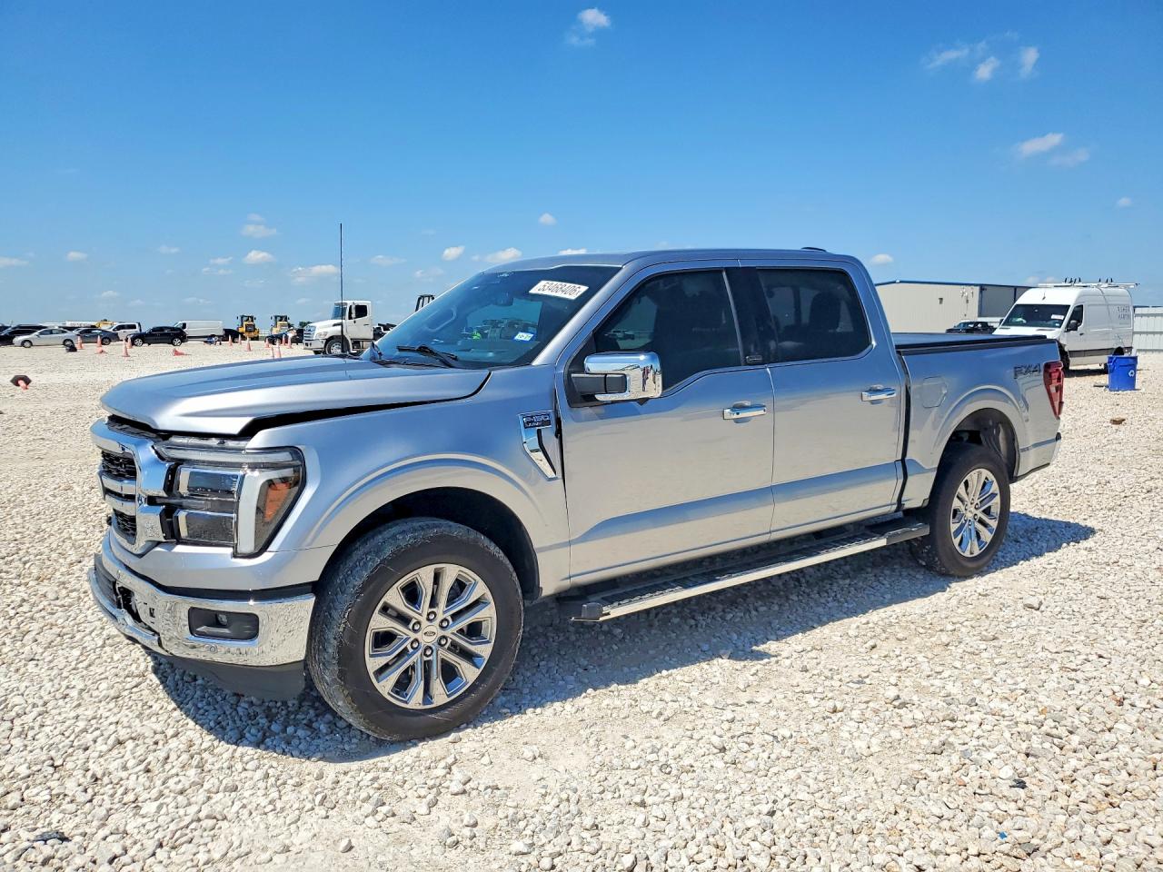 2025 Ford F-150 Lightning VIN 1FTFW5L50SFB08096 COPART salvage auction — Front End, TX - SALVAGE VEHICLE TITLE, sold $25,250 on 2026-07-02 (photo 1)