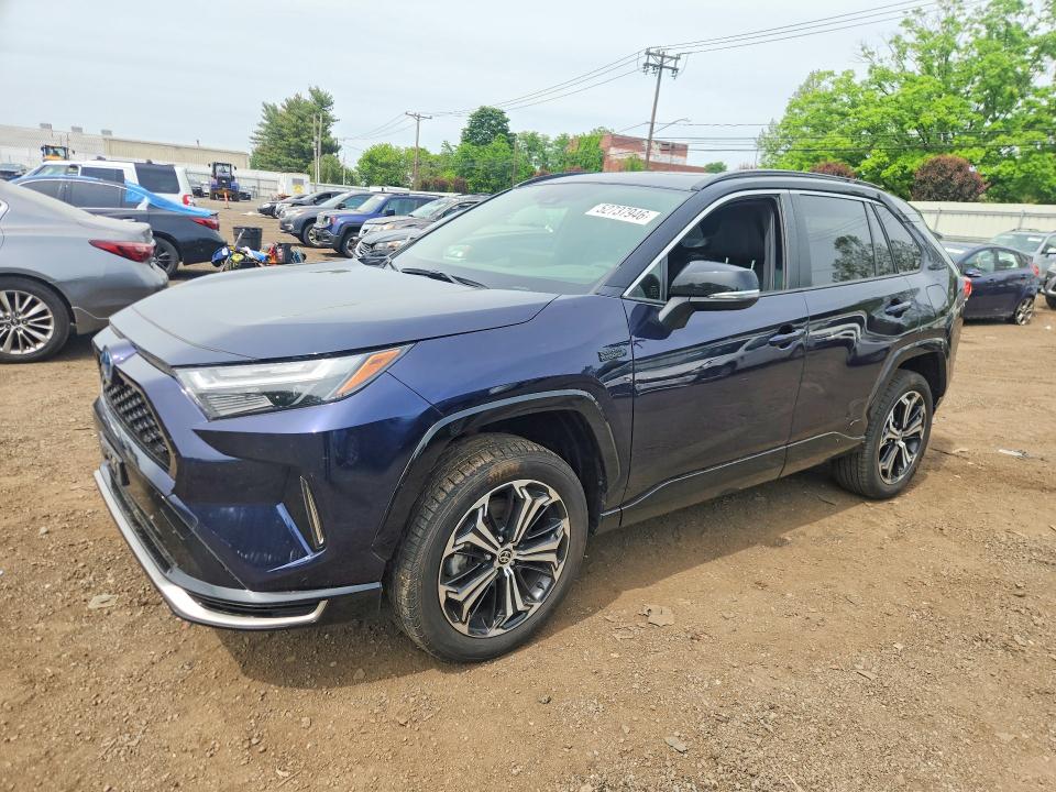 2023 Toyota Rav 4 VIN JTMEB3FV2PD157990 COPART salvage auction — REAR END, CT - CERT OF TITLE-SALVAGE, sold $18,600 on 2026-07-31 (photo 1)