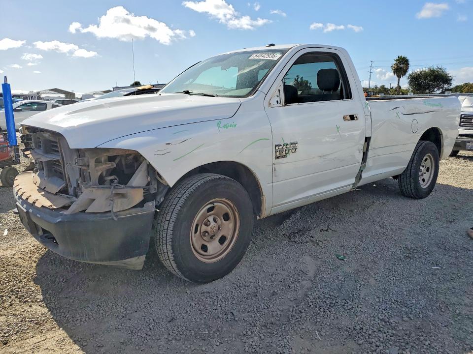 2019 Ram 1500 VIN 3C6JR6DG3KG569581 COPART salvage auction — SIDE, Ca - Salvage Certificate, sold $2,400 on 2026-07-31 (photo 1)