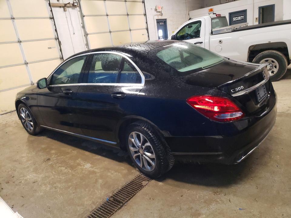 2017 Mercedes-benz C class VIN WDDWF4KB6HR215698 COPART salvage auction — MECHANICAL, Oh - Cert Of Title-Repossession, sold $2,300 on 2026-07-28 (photo 2)