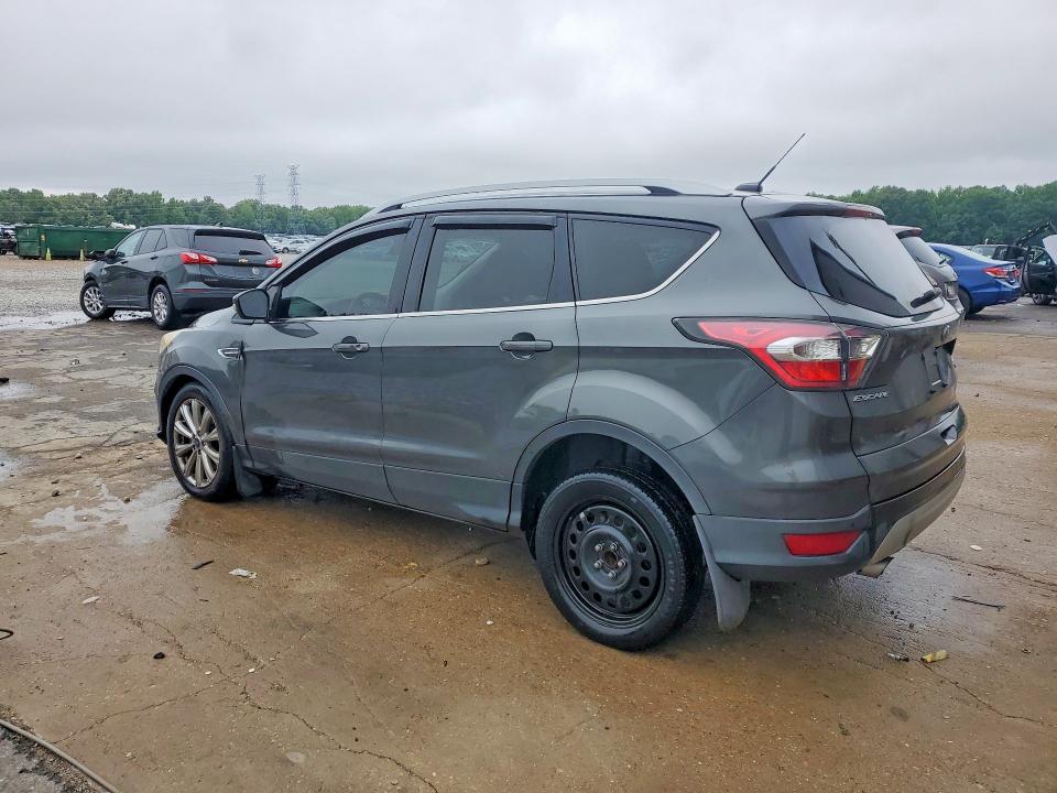 2017 Ford Escape VIN 1FMCU0J91HUB46633 COPART salvage auction — FRONT END, Ms - Cert Of Title-Salvaged, sold $650 on 2026-07-09 (photo 2)
