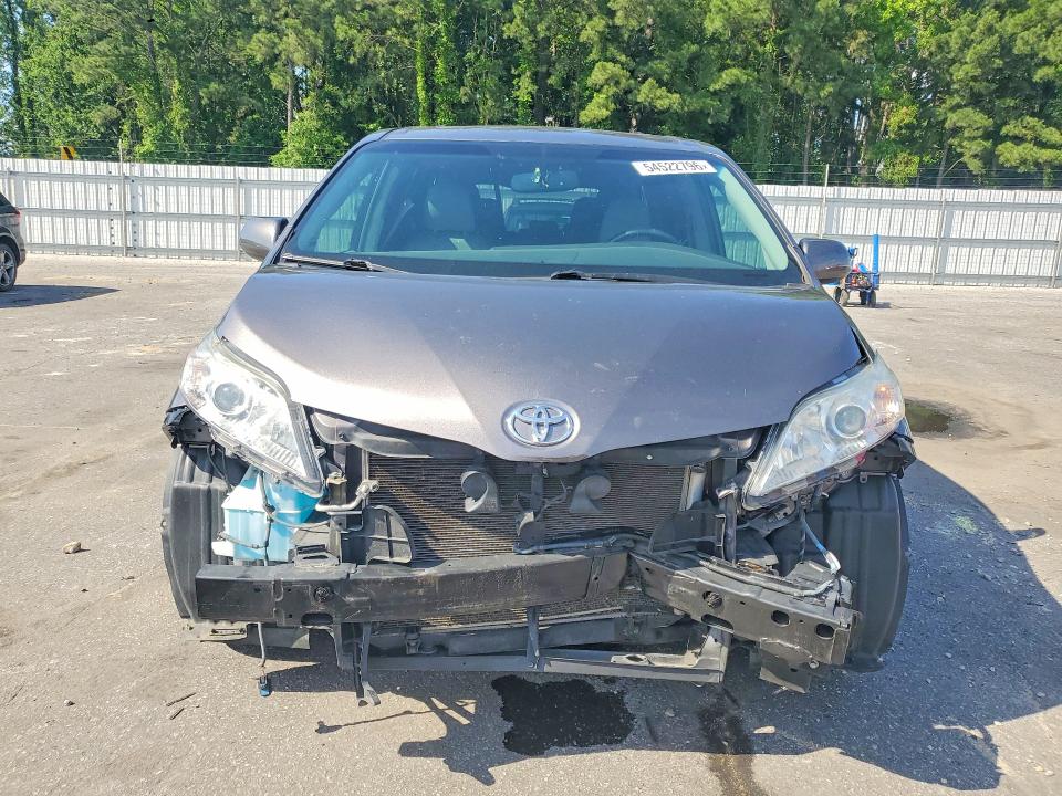 2016 Toyota Sienna VIN 5TDYK3DC1GS700233 COPART salvage auction — FRONT END, Nc - Salvage Certificate Of Title, sold $5,000 on 2026-07-02 (photo 5)