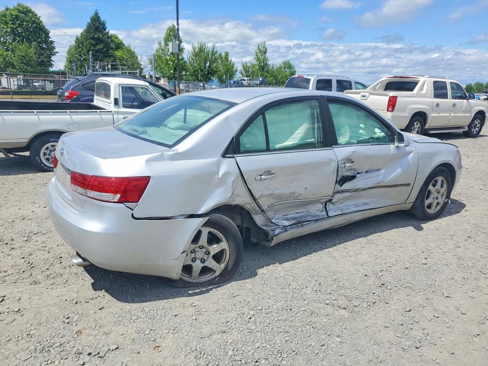 2006 Hyundai Sonata VIN 5NPEU46F46H046441 COPART salvage auction — SIDE, OR - SALVAGE TITLE CERTIFICATE, sold $200 on 2026-07-28 (photo 3)