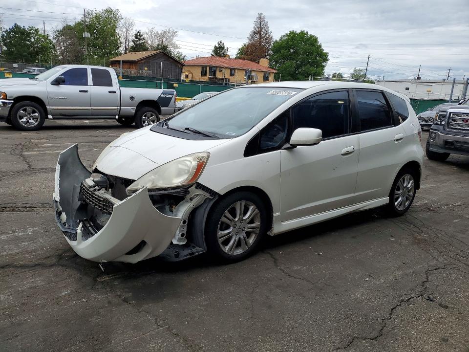 2010 Honda Fit VIN JHMGE8H4XAC033740 COPART salvage auction — FRONT END, Co - Public - Salvage Title, sold $700 on 2026-07-07 (photo 1)