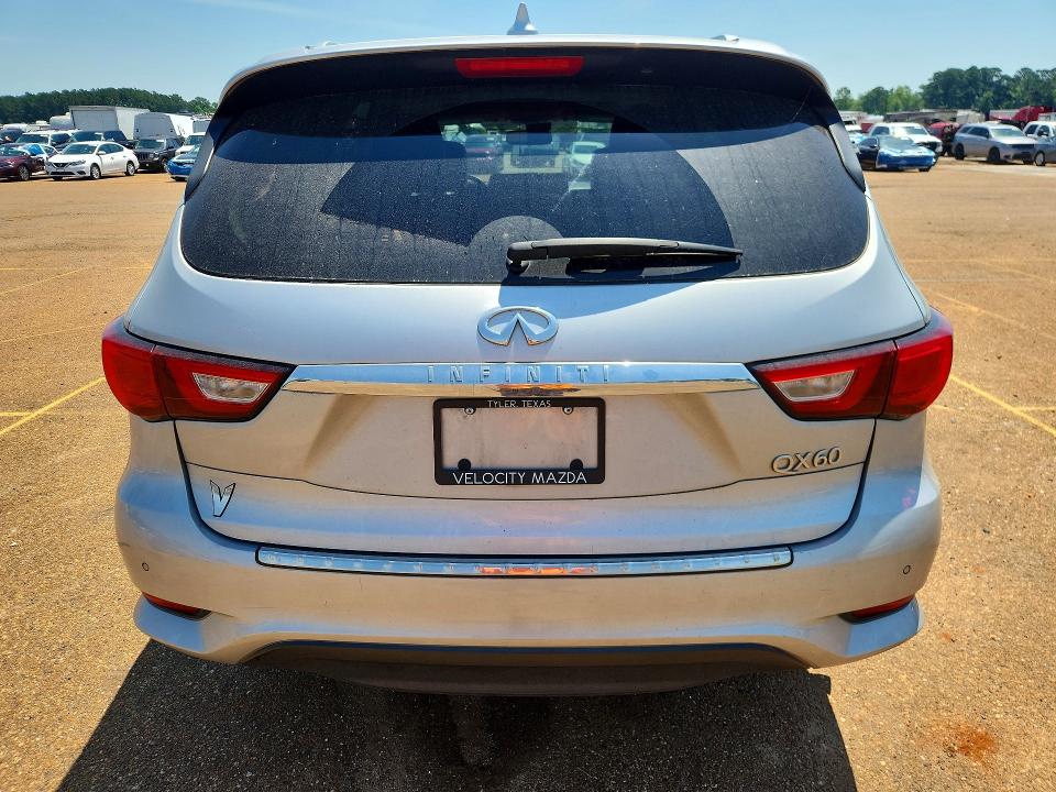 2017 Infiniti VIN 5N1DL0MM3HC501220 COPART salvage auction — FRONT END, Tx - Salvage Vehicle Title, sold $3,250 on 2026-07-06 (photo 6)