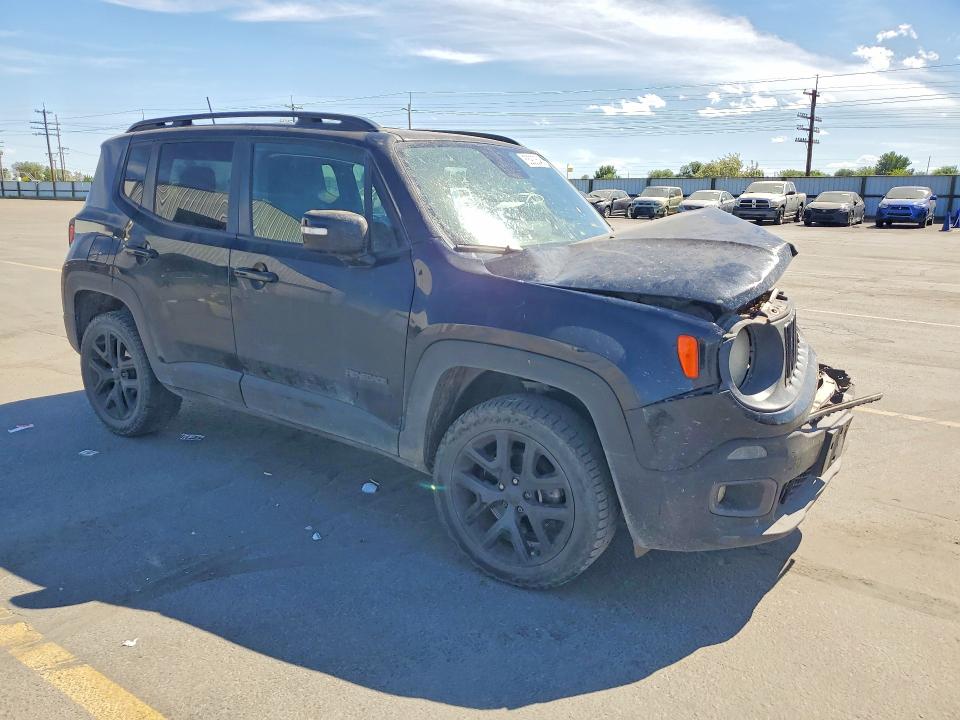 2018 Jeep Renegade VIN ZACCJBBB6JPH70736 COPART salvage auction — FRONT END, ID - SALVAGE CERTIFICATE OF TITLE, sold $225 on 2026-07-30 (photo 4)