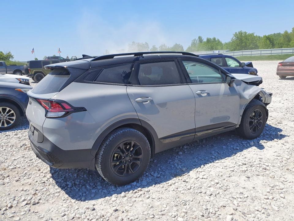 2025 Kia Sportage VIN 5XYK7CDF3SG288436 COPART salvage auction — FRONT END, Mi - Scrap Certificate Of Title, sold $8,500 on 2026-07-02 (photo 3)