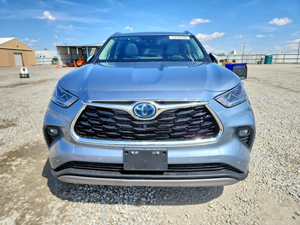 2024 Toyota Highlander VIN 5TDEBRCH2RS606979 COPART salvage auction — FRONT END, Co - Public - Salvage Title, sold $29,250 on 2026-07-09 (photo 5)