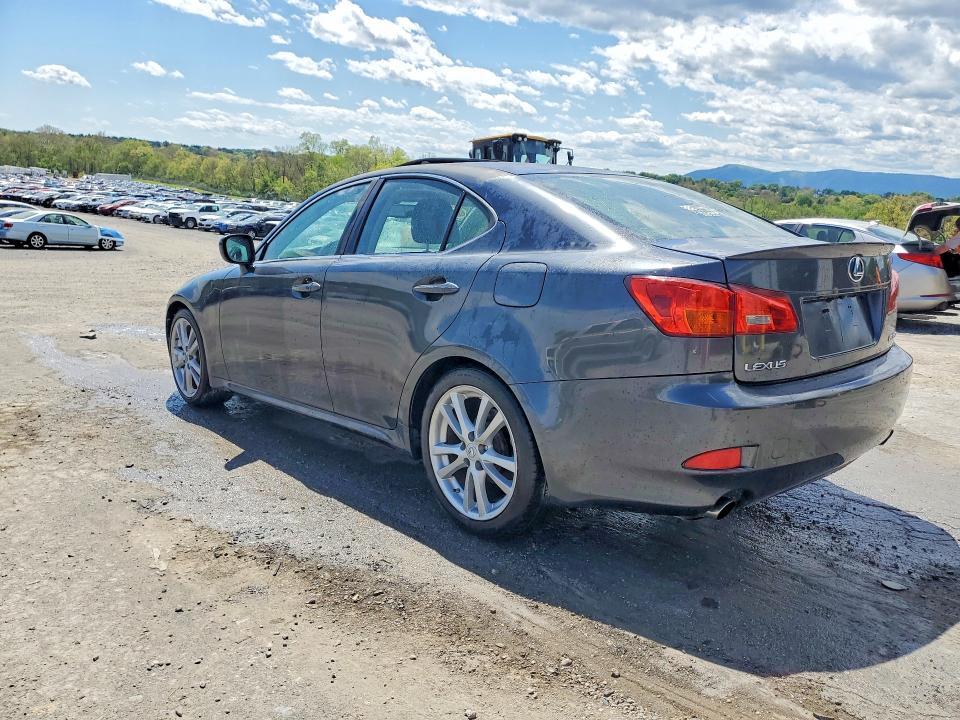 2006 Lexus Is 250 VIN JTHBK262562019453 COPART salvage auction — NORMAL WEAR, Va - Certificate Of Title, sold $1,250 on 2026-07-31 (photo 2)