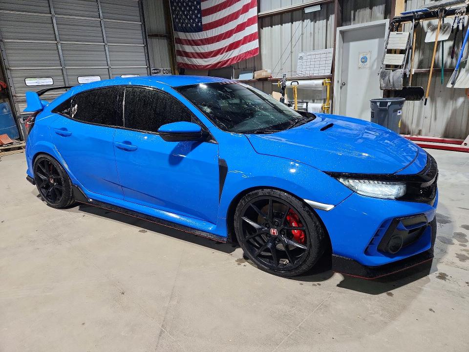 2021 Honda Civic VIN SHHFK8G76MU200361 COPART salvage auction — HAIL, Id - Salvage Certificate Of Title, sold $17,000 on 2026-07-14 (photo 4)